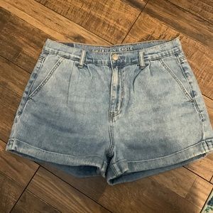 American Eagle Denim Mom Shorts